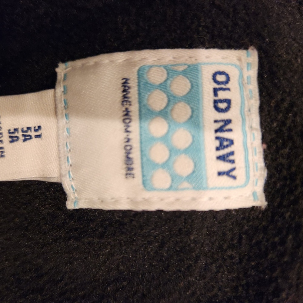 Old Navy polkadotted puffer coat 5T
